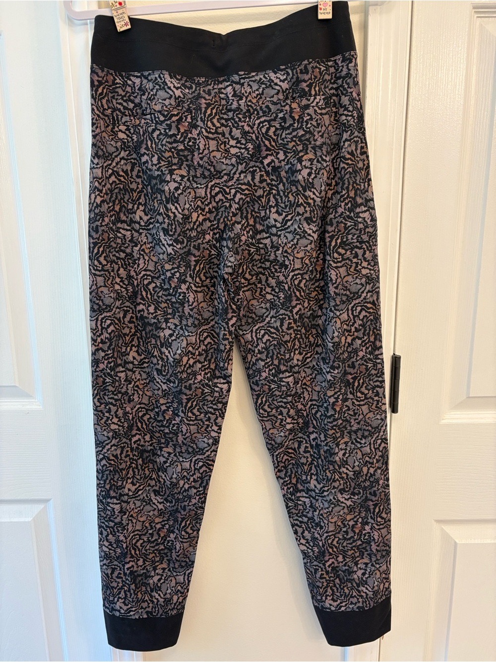 EUC Athleta High-Waist Patterned Slim Ankle Pants - Picture 4 of 12